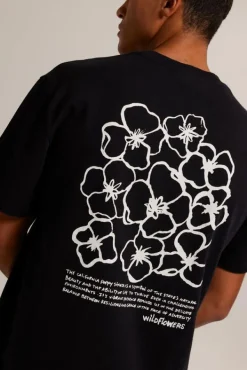 T-shirts & Polo's<America Today Enzo Black|Lilac|Offwhite