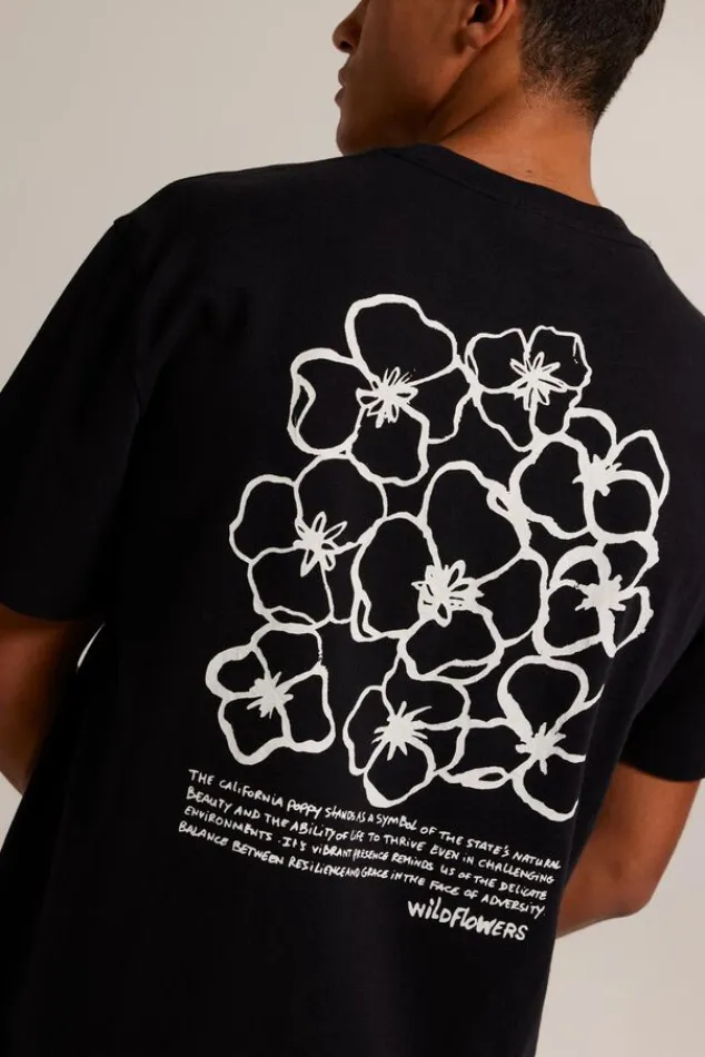 T-shirts & Polo's<America Today Enzo Black|Lilac|Offwhite