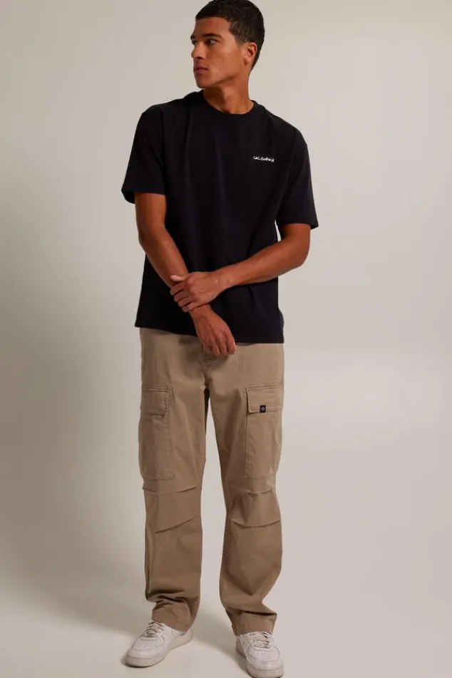 T-shirts & Polo's<America Today Enzo Black|Lilac|Offwhite