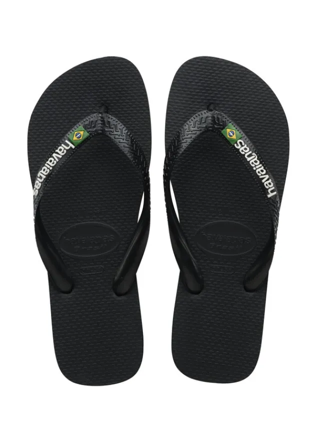 Schoenen<America Today Havaianas Brasil Logo Black