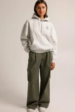 Truien & Vesten|Sweaters & hoodies<America Today Hoodie Sol Lightgreymelange|Washedblack