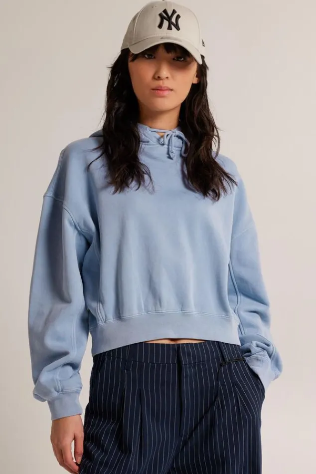 Truien & Vesten|Sweaters & hoodies<America Today Hoodie Solly Lightblue