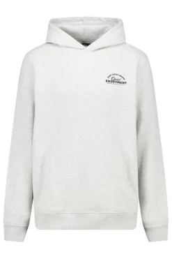 Truien & Vesten|Sweaters & hoodies<America Today Hoodie Soren hood Lightgreymelange|Darkblue