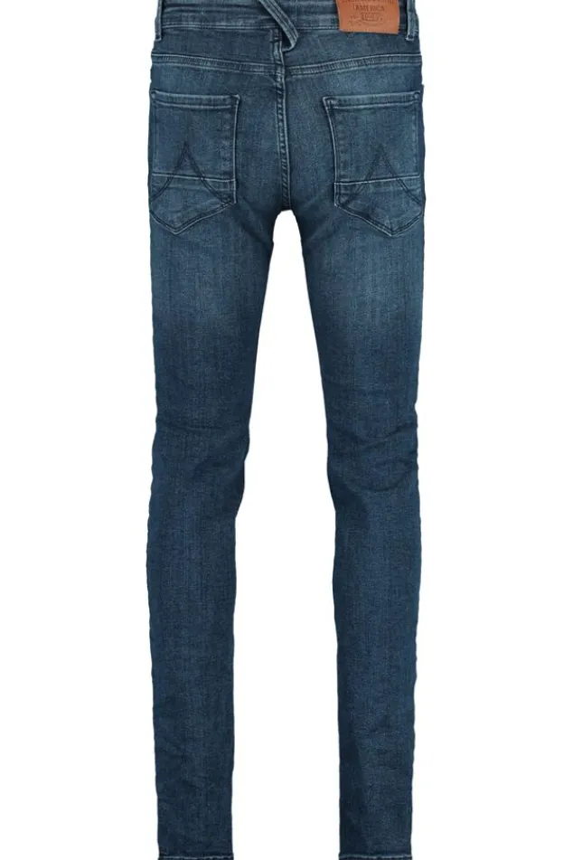 Jeans<America Today Jeans Kid Jr Washedblack|Lightningindigo