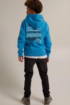 Jeans<America Today Jeans Kid Jr Blackdenim|Mediumblue