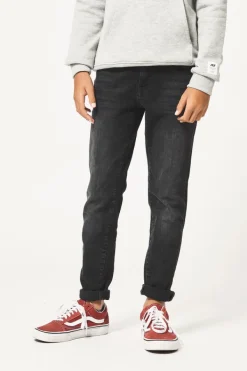 Jeans<America Today Jeans Kid Jr Washedblack|Lightningindigo