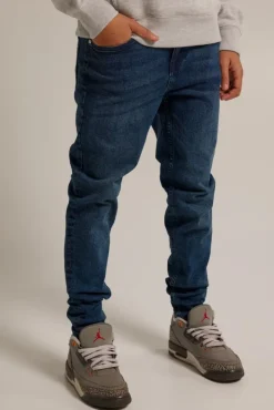 Jeans<America Today Jeans Kid Jr Blackdenim|Mediumblue