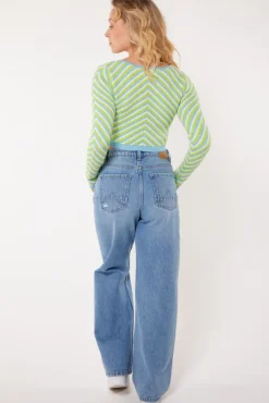 Jeans<America Today Jeans Madison Lightblue|Mediumblue