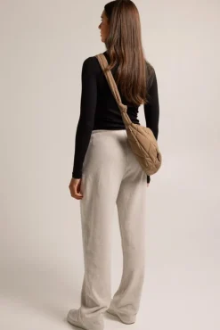 Broeken|Joggingbroeken<America Today Joggingbroek Cami Midgreymelange|Oatmeal|Black