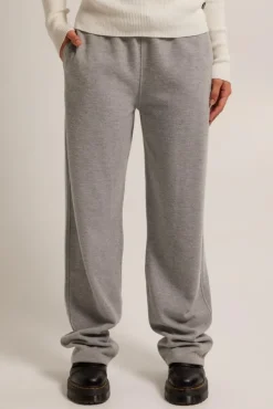 Broeken|Joggingbroeken<America Today Joggingbroek Cami Midgreymelange|Oatmeal|Black