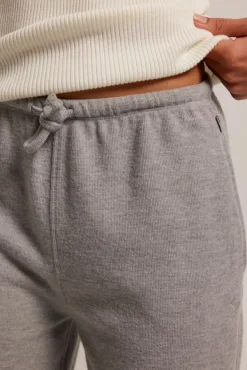 Broeken|Joggingbroeken<America Today Joggingbroek Cami Midgreymelange|Oatmeal|Black