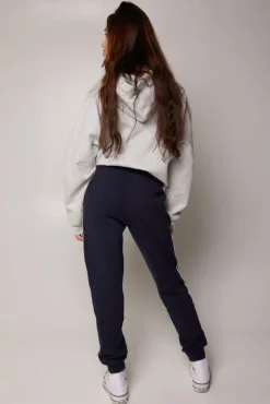 Broeken|Joggingbroeken<America Today Joggingbroek Carly Midgreymelange|Midnight|Darkgreen