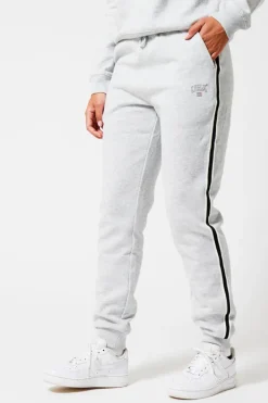 Joggingbroeken|Broeken<America Today Joggingbroek Carly Midgreymelange|Midnight|Darkgreen