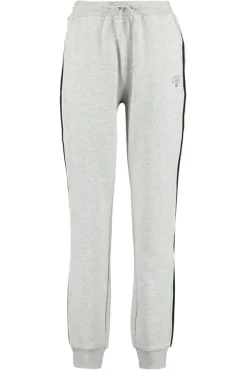 Joggingbroeken|Broeken<America Today Joggingbroek Carly Midgreymelange|Midnight|Darkgreen