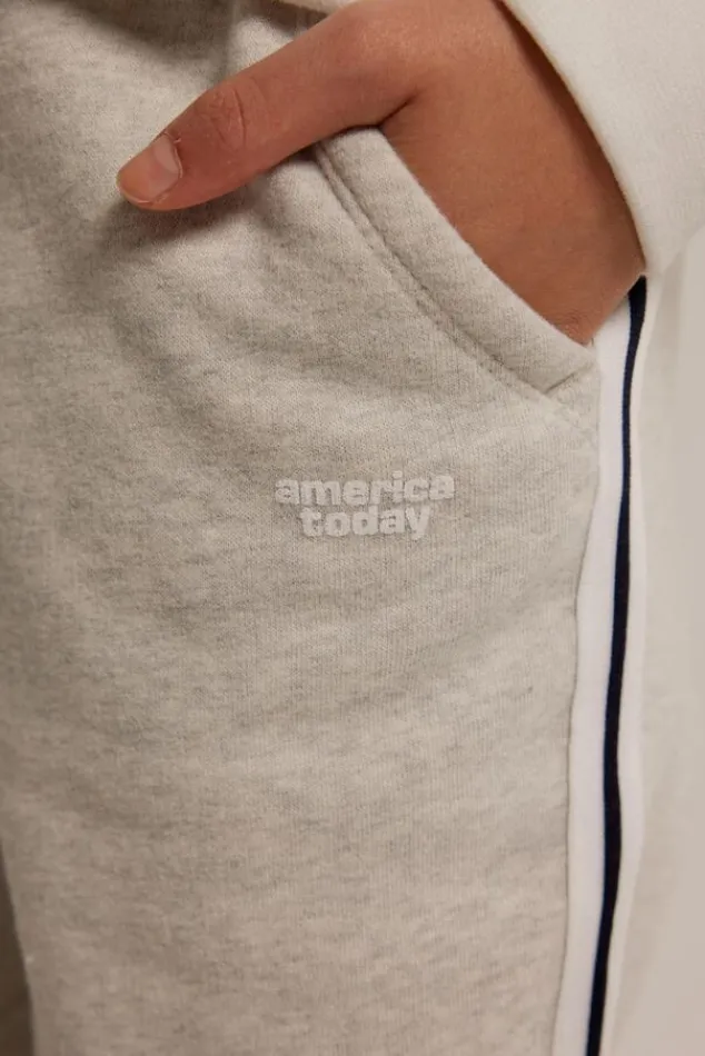 Broeken|Joggingbroeken<America Today Joggingbroek Carly JR Midnight|Midgreymelange|Babyblue