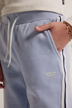 Broeken|Joggingbroeken<America Today Joggingbroek Carly JR Midnight|Midgreymelange|Babyblue