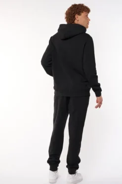 Broeken|Joggingbroeken<America Today Joggingbroek Chance Black|Darkblue|Lightgreymelange