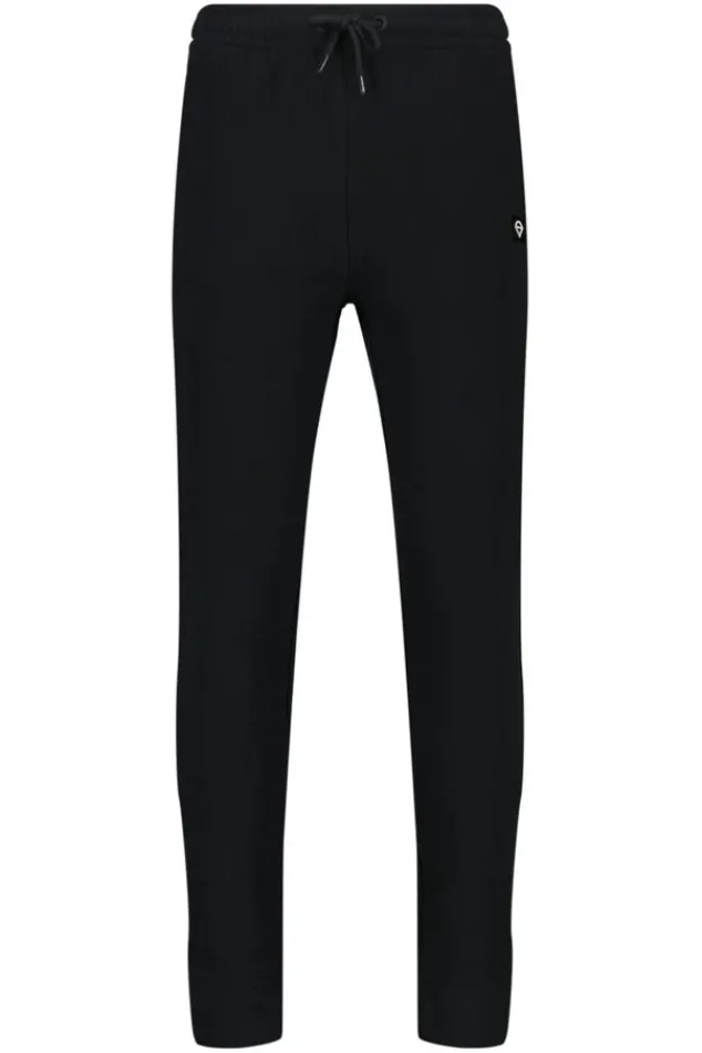 Broeken|Joggingbroeken<America Today Joggingbroek Chance JR Black|Darkblue|Lightgreymelange