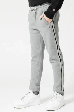 Broeken|Joggingbroeken<America Today Joggingbroek zijstreep Midgreymelange