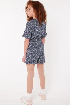 Broeken|Shorts<America Today Jumpsuit Desa jr Navy/white|Lightgreen