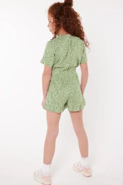 Broeken|Shorts<America Today Jumpsuit Desa jr Navy/white|Lightgreen