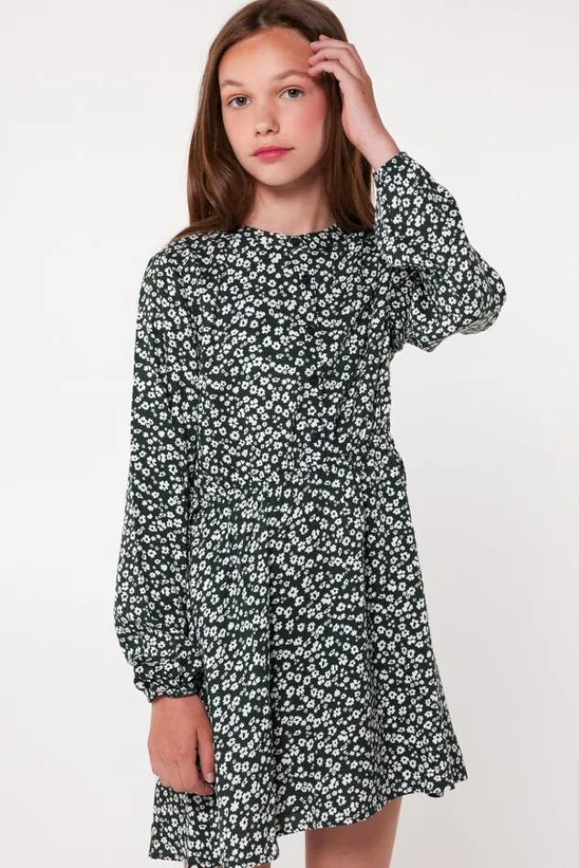 Jurken<America Today Jurk Dalila JR Hardgreen|Chalk