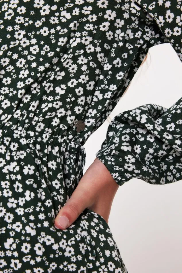 Jurken<America Today Jurk Dalila JR Hardgreen|Chalk