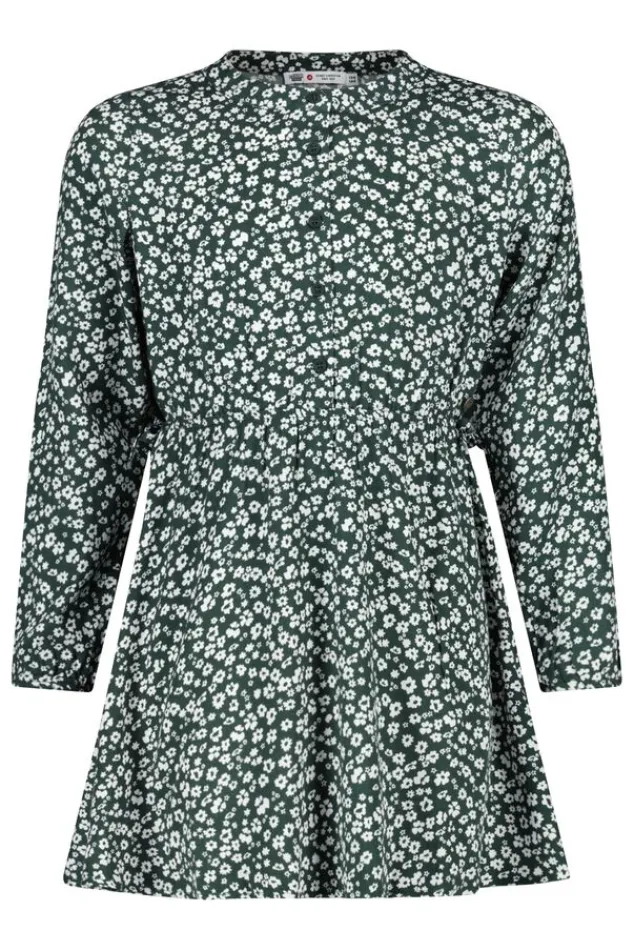 Jurken<America Today Jurk Dalila JR Hardgreen|Chalk