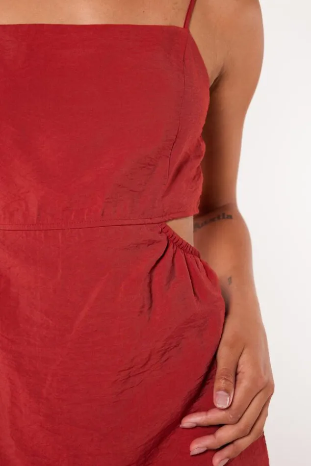 Jurken<America Today Jurk Dalou Designprint|Black|Terra