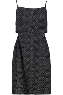 Jurken<America Today Jurk Dalou Designprint|Black|Terra