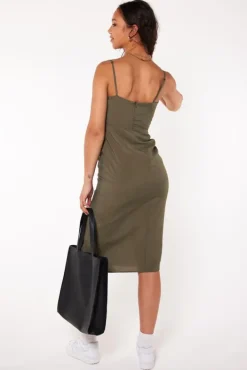 Jurken<America Today Jurk Danique Black|Army