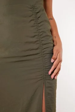 Jurken<America Today Jurk Danique Black|Army