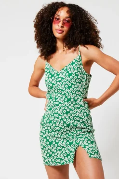 Jurken<America Today Jurk Dasha Black|Atlantic|Olive