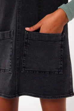 Jurken<America Today Jurk Dea JR Washedblack