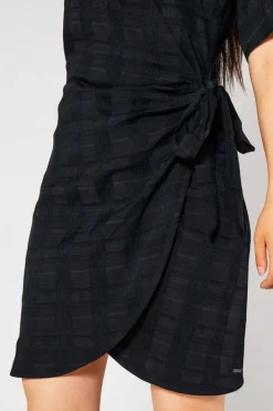 Jurken<America Today Jurk Dee White/brown|Black