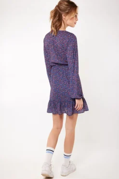 Jurken<America Today Jurk Dena Red/navy