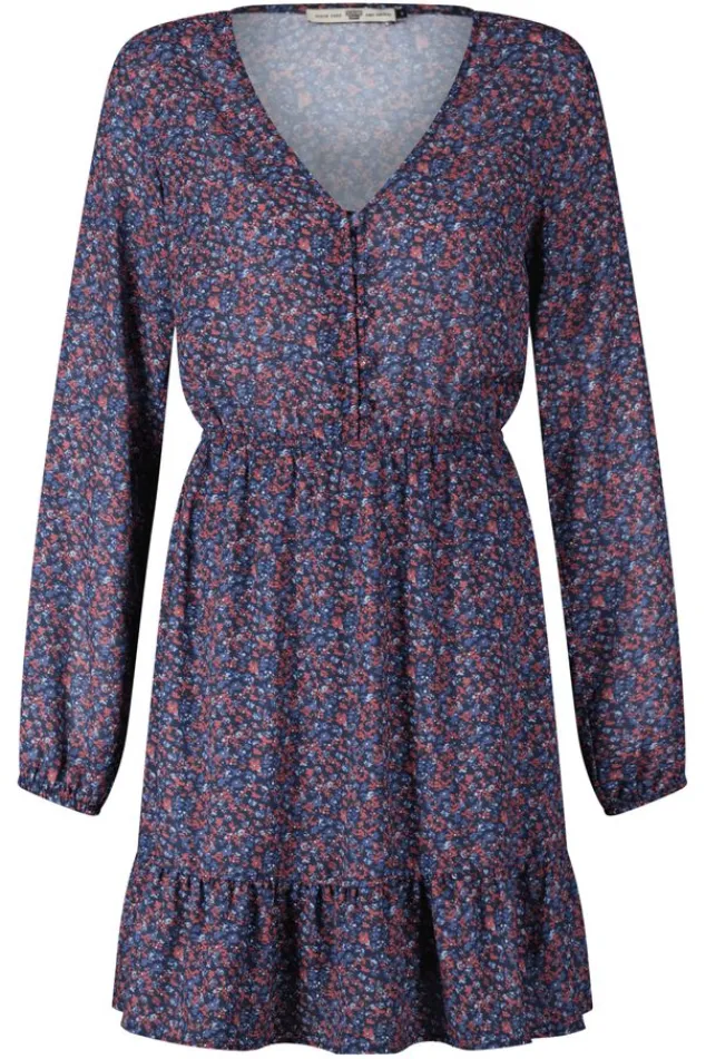 Jurken<America Today Jurk Dena Red/navy