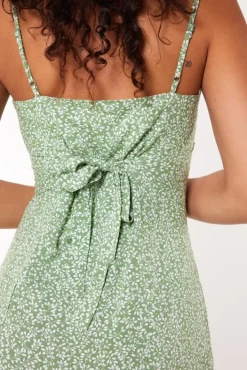 Jurken<America Today Jurk Diana Black/white|Babyblue|Softgreen