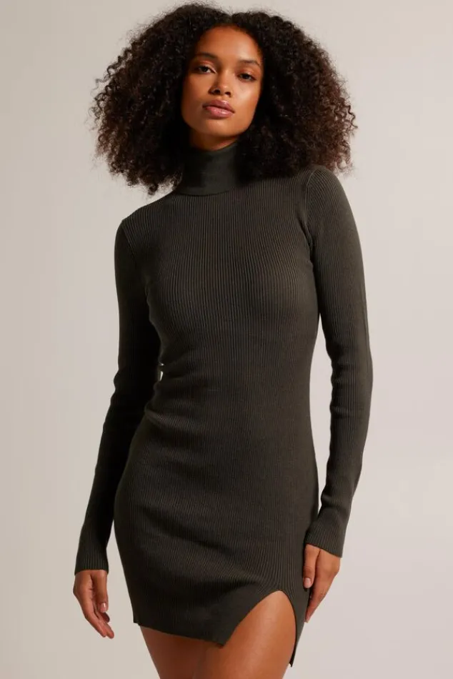 Jurken<America Today Jurk Dibby Grey/army