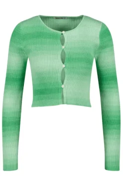 T-shirts & Tops<America Today Longsleeve Kenley Brown|Green