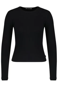 Pyjama|Ondergoed & Lounge<America Today Longsleeve Leticia Black