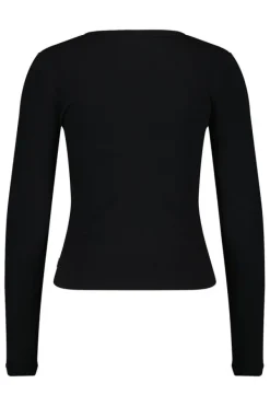 Pyjama|Ondergoed & Lounge<America Today Longsleeve Leticia Black