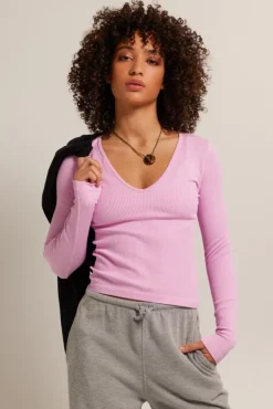 T-shirts & Tops<America Today Luca Black|Lime|Cypress|Softpink