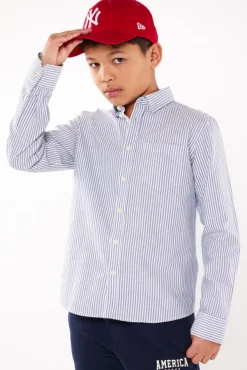 Overhemden<America Today Overhemd Hiller JR Lightblue