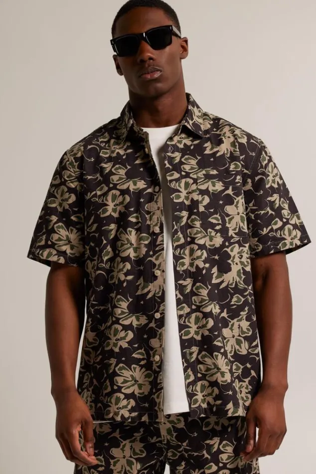 Overhemden<America Today Overhemd Illinois Dullblack