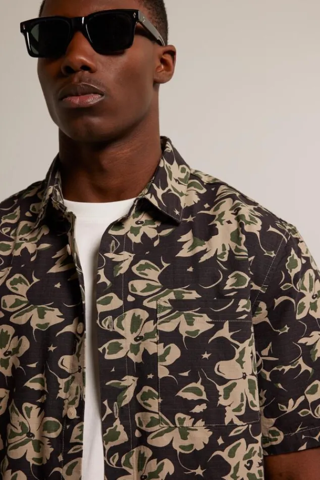 Overhemden<America Today Overhemd Illinois Dullblack