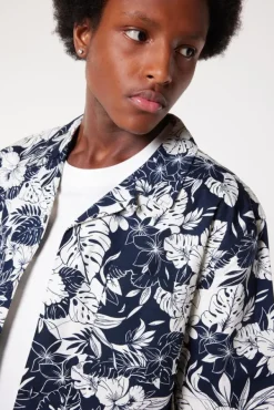 Overhemden<America Today Overhemd Isaac Darkblue|Deepblue|Sand