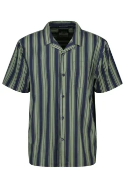 Overhemden|T-shirts & Polo's<America Today Overhemd Isley Grey|Deepblue|Beige