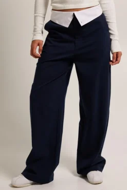 Broeken<America Today Pascal Navy|Sand