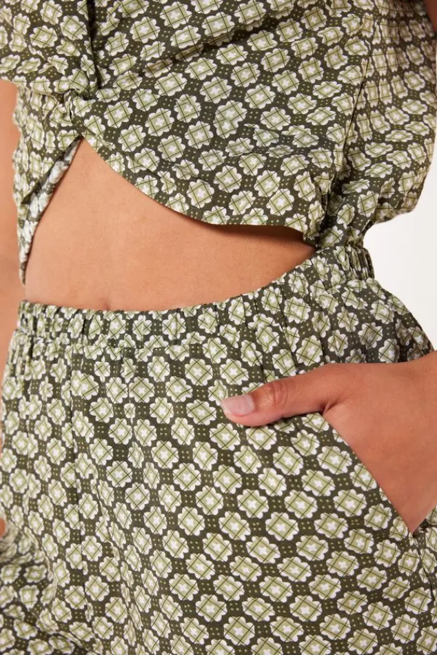 Shorts<America Today Playsuit Naola Army/white|Black